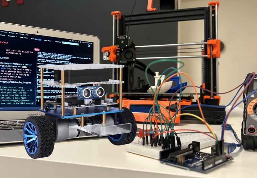 3D printer at Hackingtons Maker Camp