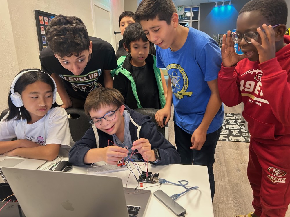 Students at Hackingtons Brentwood