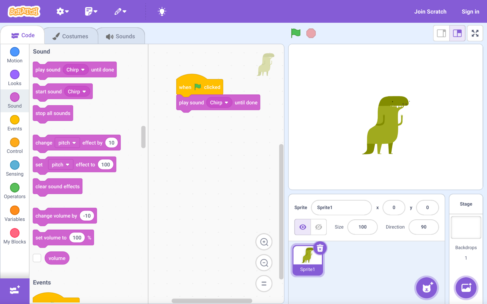 Scratch Block Coding camp